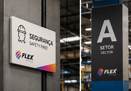Sinalização & Identidade Visual Interna